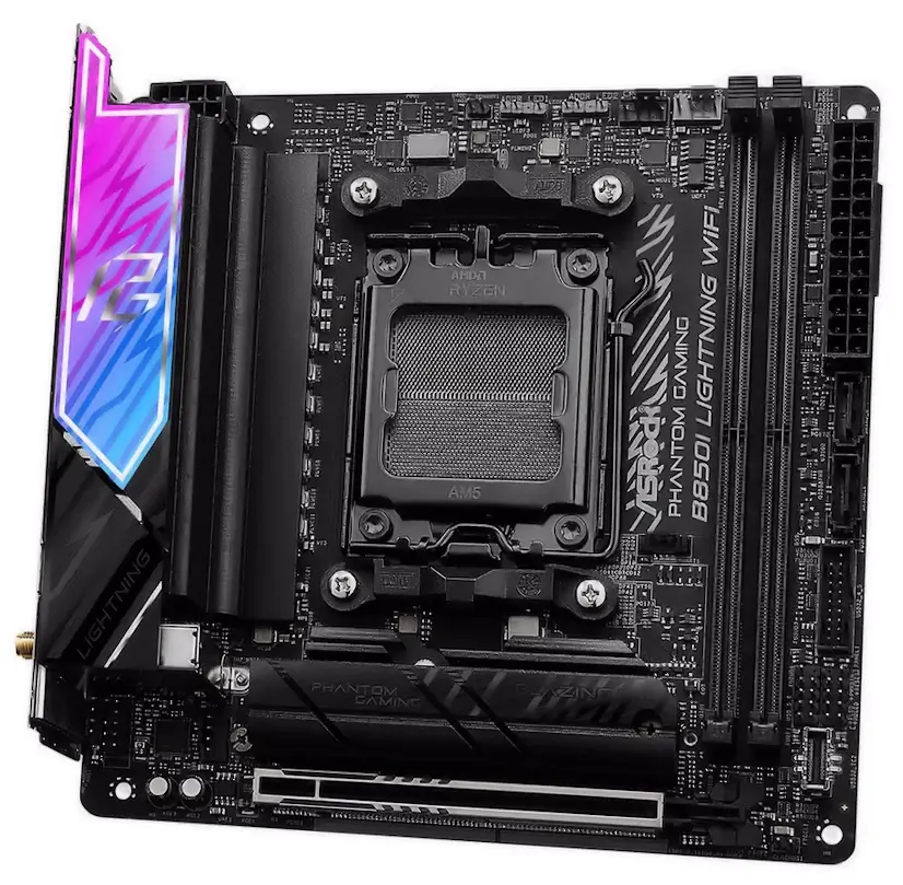 Informático Los Molinos - Montaje Placa Base ASRock B850I Lightning WIFI Los Molinos